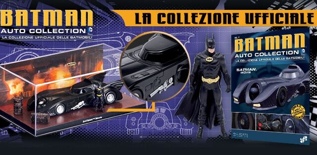 Batmobile: in edicola i modellini dell’auto di Batman