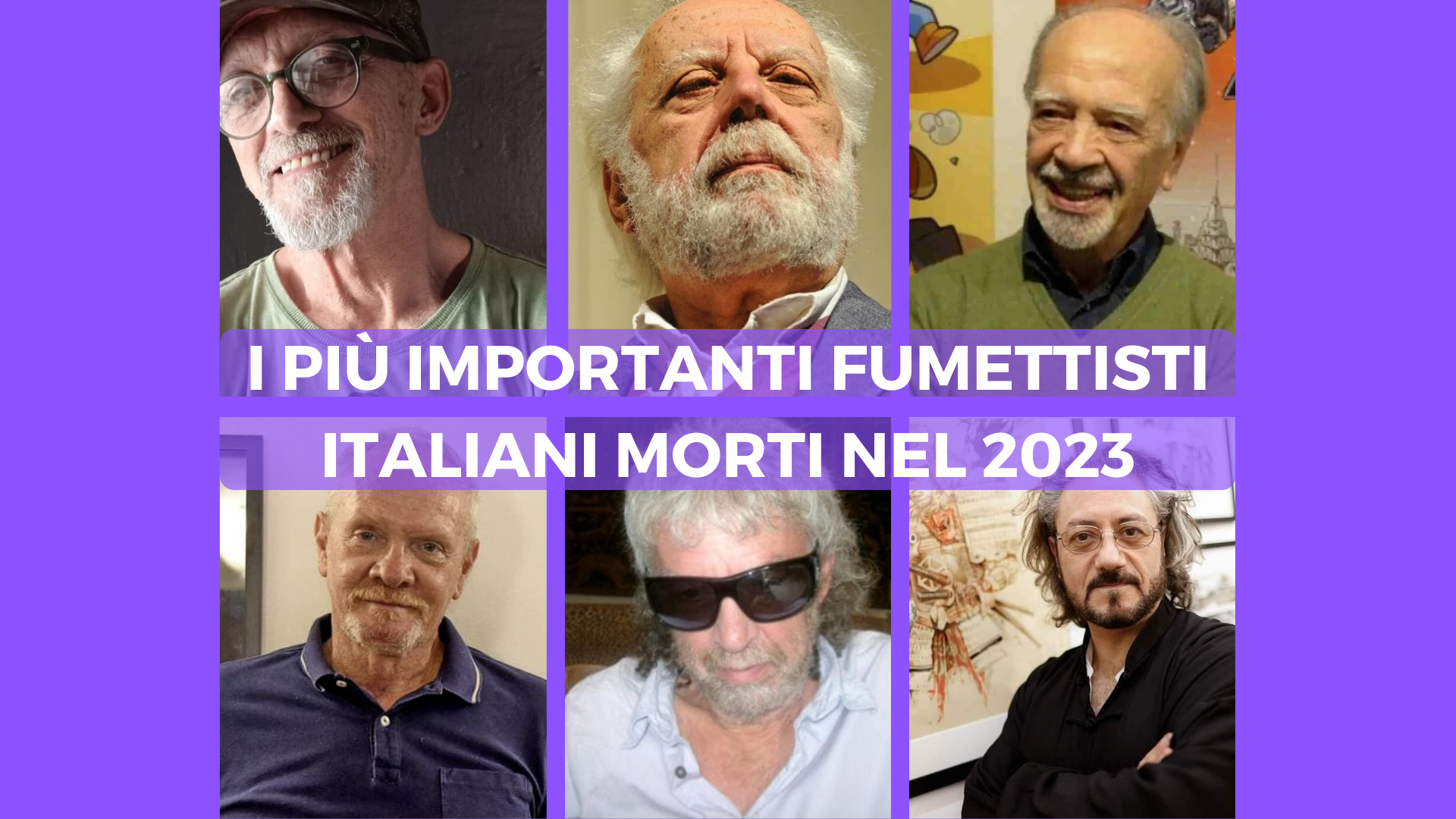 Fumettisti Italiani morti 2023
