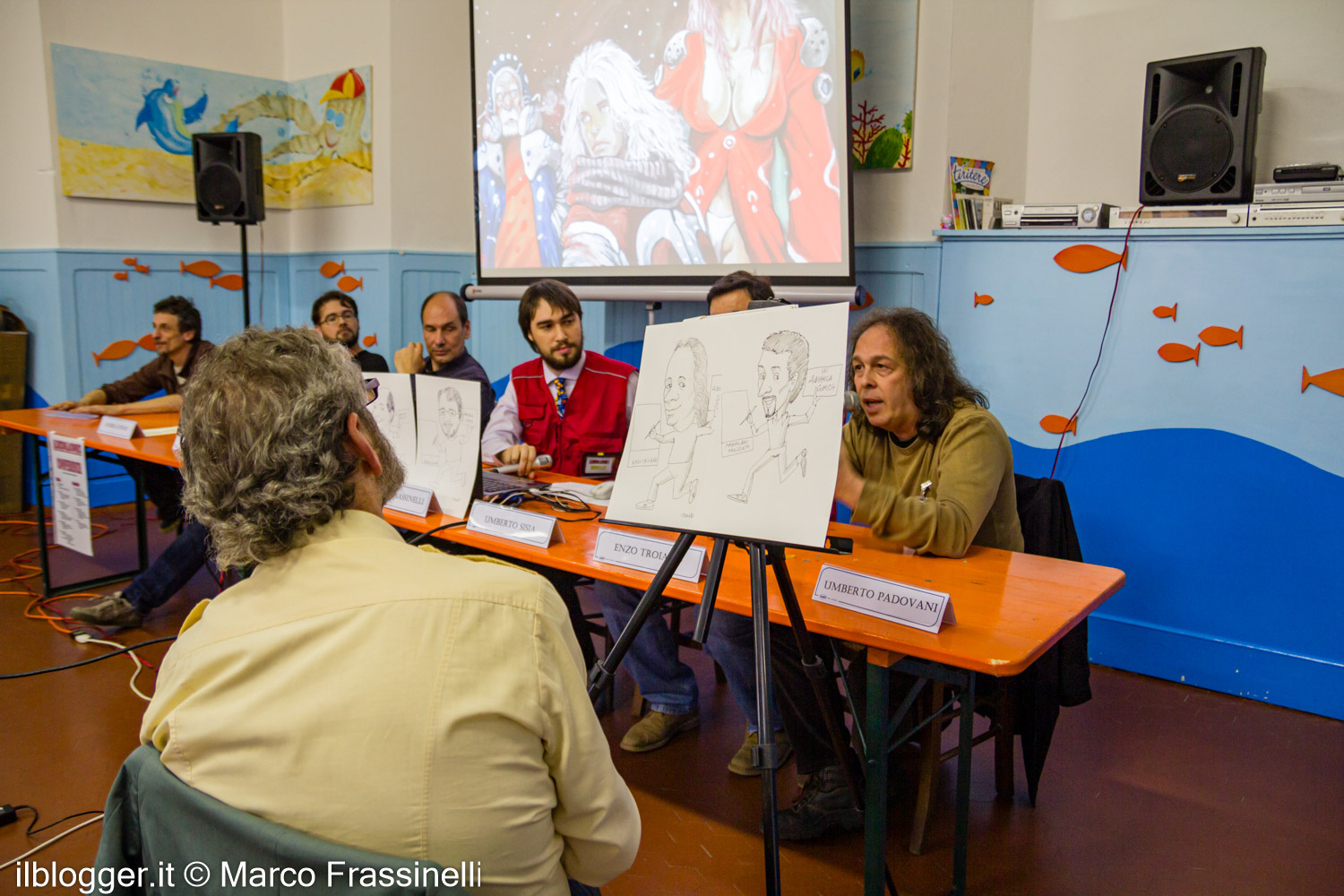 Illustratori ad Albissola Comics 2014