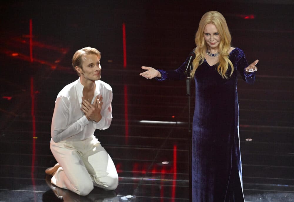 Festival di Sanremo 2026 Patty Pravo con Timofej Andrijashenko - Ti lascio una canzone