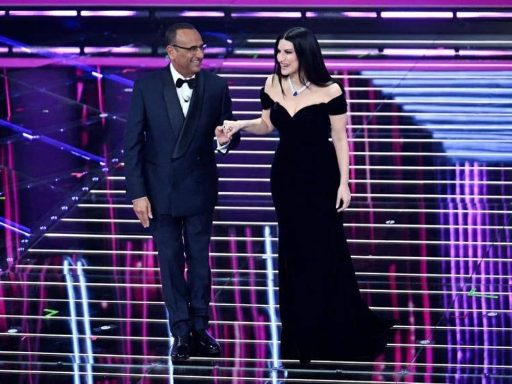 Carlo Conti e Laura Pausini presentano il Festival di Sanremo 2026